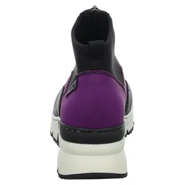 Rieker N6352 schwarz-lila 38