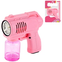 Norhogo 10 Löcher seifenblasenpistole Set, Blasenmaschine mit 130ml Seifenblasenlösung für Blasenparty Sommerspielzeug für Kinde für Geburtstag/Party (Rosa)