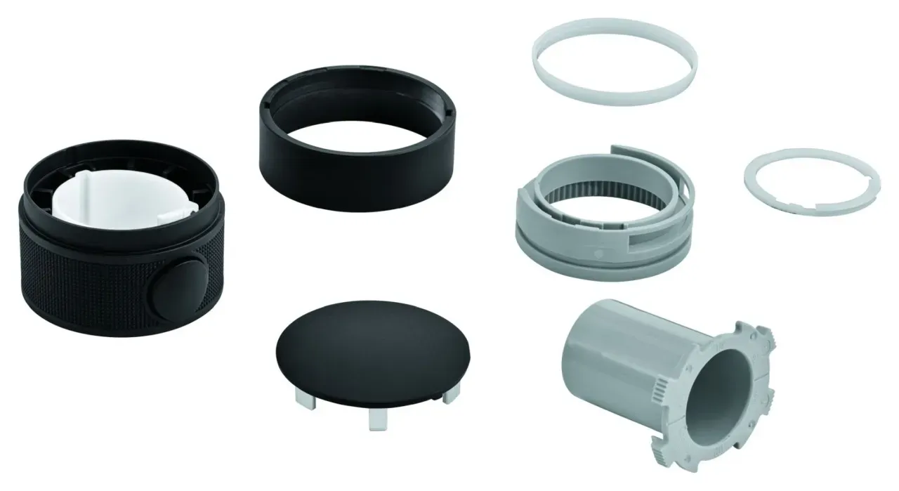 GROHE Temperaturwählgriff 49029 für Grohtherm SmartControl phantom black, 49029KF0 49029KF0