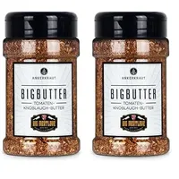 Ankerkraut Big Butter, Tomaten-Knoblauch-Butter selber machen, 185g im Streuer (Packung mit 2)