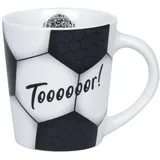 KONITZ Kaffeetasse 0,38 l Schwarz 6 St.