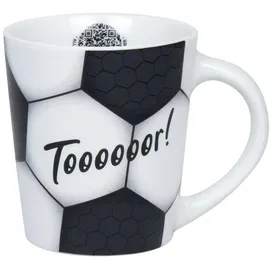 KONITZ Kaffeetasse 0,38 l Schwarz 6 St.