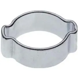 ich-zapfe 2-Ohr-Schlauchklemme 10mm 100 Stück verzinkt