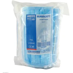 Mundschutz Z.binden blau 50 St