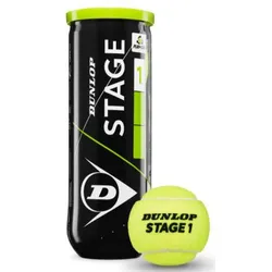 Tennisbälle - Dunlop Mini Tennis - Stage 1 - 3 Stck. - grün