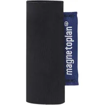 Magnetoplan magnetischer Stiftehalter magnetoSleeves schwarz Filz 3,0 x 4,6 x 0,2 cm