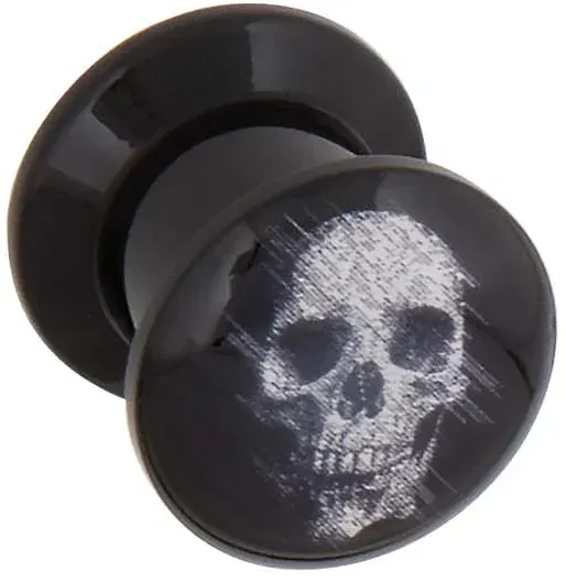 Acryl Plug TOTENKOPF