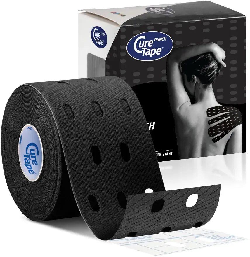 CureTape® Punch Kinesiotape mit Löcher Bandage(s) 1 St