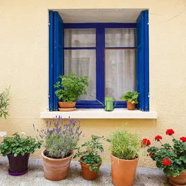 Relaxdays Gießkanne Zimmerpflanzen 1 l 2er Set