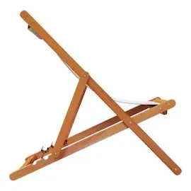 vidaXL Strandstuhl 2er Set Mehrfarbig