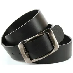 Ledergürtel ANTHONI CROWN, Damen, Gr. 100, schwarz, Leder, unifarben, Gürtel, Hochwertiger Denim-Gürtel