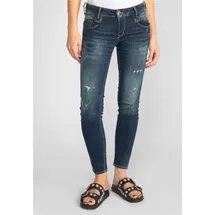 LE TEMPS DES CERISES Jeans 7/8 schmale hohe Taille Frau SIB Pulp Destroy N°2 - 28W