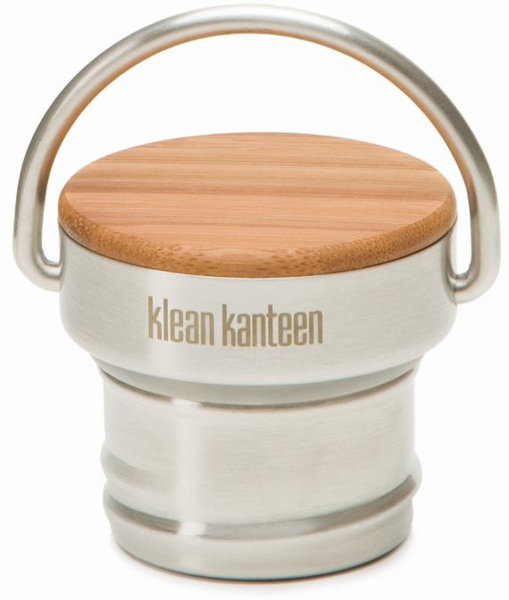 Klean Kanteen Stainless Unibody Bamboo Cap - Verschluss für Trinkflasche - Grey/Bamboo