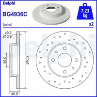 Delphi Bremsscheibe BG4936C