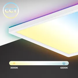 B.K.Licht LED Panel 1 rechteckig weiß