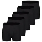 ESGE Retro Boxer schwarz M 5er Pack