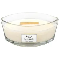 Woodwick Island Coconut Duftkerze 11,7 x 18,9 x 9,1 cm beige