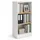 VCM Dilos Büroschrank 114 x 52 x 30 cm Braun/Weiß
