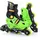 Tempish Racer+protectors+helmet Inline-skates - Green - EU 26-29