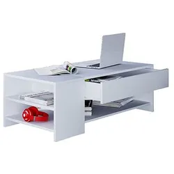 VCM my home Tindus Couchtisch weiß 100,0 x 50,0 x 35,0 cm