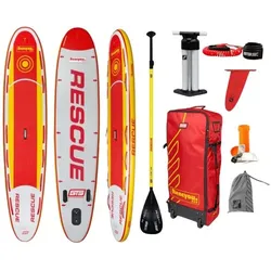 SUP-Board Stand up Paddle aufblasbar RESCUE MALIBU ,,12.0 x 31“ Premium Qualität One Size