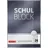 Brunnen 1052626 Schulblock / Notizblock Premium (A4, 50 Blatt, kariertt, mit Rand, Lineatur 26, gelocht, kopfverleimt, 90 g/m2)