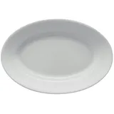 Saturnia Tablett oval cm. 23 Tivoli weiß