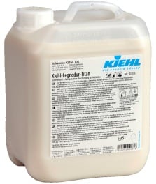 Kiehl-Legnodur-Titan Holzboden-Beschichtung, Seidenmatte 2-Komponenten-Beschichtung für Holzböden, 1 Set = 1 x 5 l Kanister + 1 x 100 ml Flasche