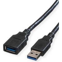 Roline USB Kabel, Typ A-A, ST/BU 1,8m