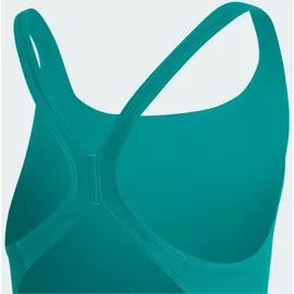 adidas 3-Streifen C-Back Badeanzug Blau 152