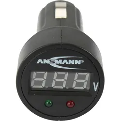Ansmann PowerCheck12/24V-bl Kfz-Spannungsmesser 24 V, 12 V 1900-0019