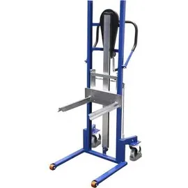 VARIOfit Materialheber sg-154.009, mit Gabel, Hub 1300mm, Vollgummi-Räder, Tragkraft 250kg