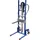 VARIOfit Materialheber sg-154.009, mit Gabel, Hub 1300mm, Vollgummi-Räder, Tragkraft 250kg