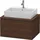 Duravit L-Cube 72x54,7cm, Nussb geb., f Kons, 1 Auszug