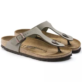 Birkenstock Gizeh Birko-Flor Nubuk stone 43