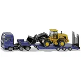 Siku 1790 - MAN LKW mit Tieflader und JCB Radlader blau/gelb 1:87