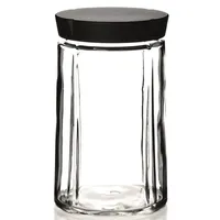 Rosendahl Aufbewahrungsglas 1,0 l Grand Cru Bio-basiert, schwarz