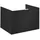 EMCO Waschtischunterschrank 608 x 44 x 47,5 cm Schwarz