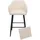 MCW Barhocker H93 2er-Set Kunstleder 2 x 2 x 2 cm Creme-Beige