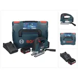 Bosch GST 18V-155 BC Akku Stichsäge 18 V 155 mm Brushless + 1x Akku 5,0 Ah + Ladegerät + L-Boxx