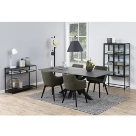 VCM Sea Konsolentisch 100 x 35 x 79 cm schwarz