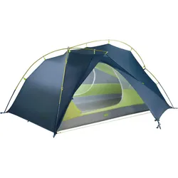 Jack Wolfskin Trekkingzelt Exolight II - ultraleicht, sehr windstabil, 2 Eingänge, schneller Aufbau - für 2 Personen