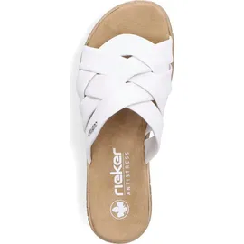 Rieker Damen Sandalen für Damen, weiß, Größe 40