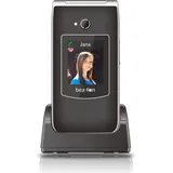 Bea-fon Beafon SL645 LTE 4G Smartphone 7,11 cm (2.8 Zoll) Single SIM schwarz Silber)