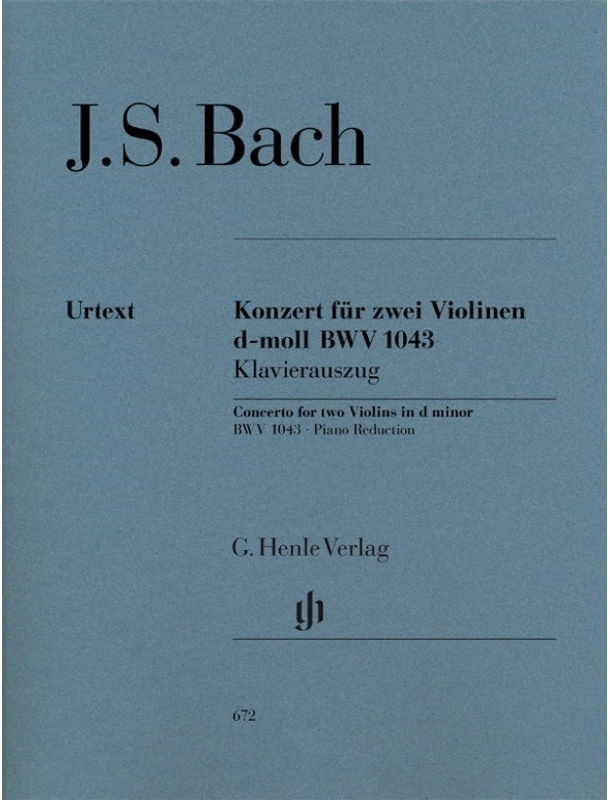Johann Sebastian Bach - Konzert Für Zwei Violinen D-Moll Bwv 1043 - Johann Sebastian Bach - Konzert für zwei Violinen d-moll BWV 1043, Kartoniert (TB)