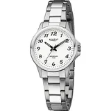 REGENT Damen Armbanduhr Analog Metallarmband D2URF1459 - Silber