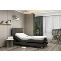 Westfalia Schlafkomfort Boxbett 138 x 211 cm Schwarz