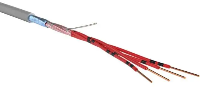 Halogenfreies Fernmeldekabel J-H(St)H 2x2x0,8, Cca - 500m Trommel