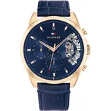 Tommy Hilfiger Baker 1710451 Herrenuhr - Blau/Blau