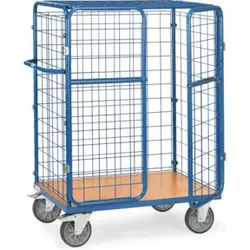 fetra Paketwagen 8482-3D DG-Wände DF-Türen Dach - Tragkraft 600kg TPE-Reifen